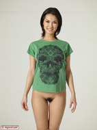 Maria Ozawa Luba Skull T-Shirt - pics 17