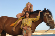Busty Beauty Sofi Horse Riding - pics 16