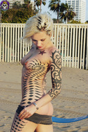 Awesome Tattooed Amateur Girl - pics 00