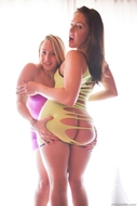 Big Booty Lesbian Pornstar Duo - pics 09