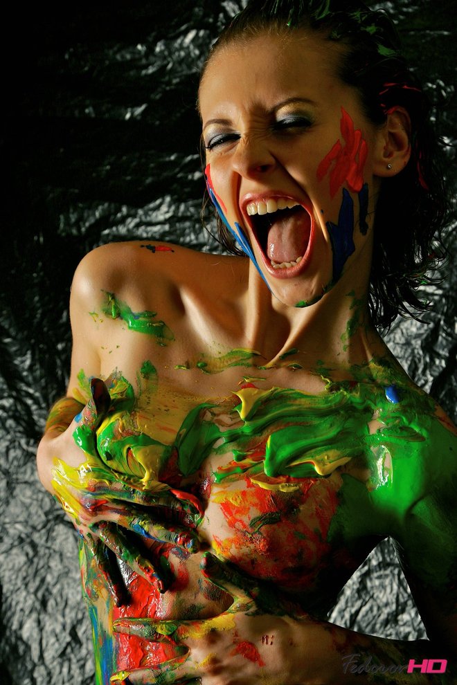 Great Teen Body - Artistic Paint - picture 11