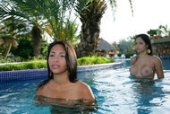 Ruth Medina and Zaza in Water Party - pics 06