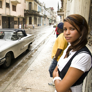 Wonderful Cuban Girls with Cars - pics 00