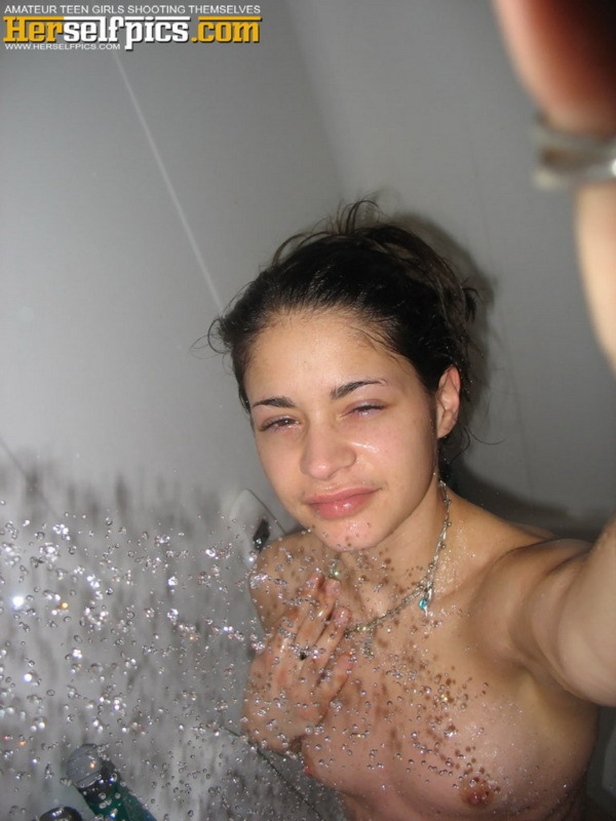 Cute Amateur Taking a Shower - picture 11