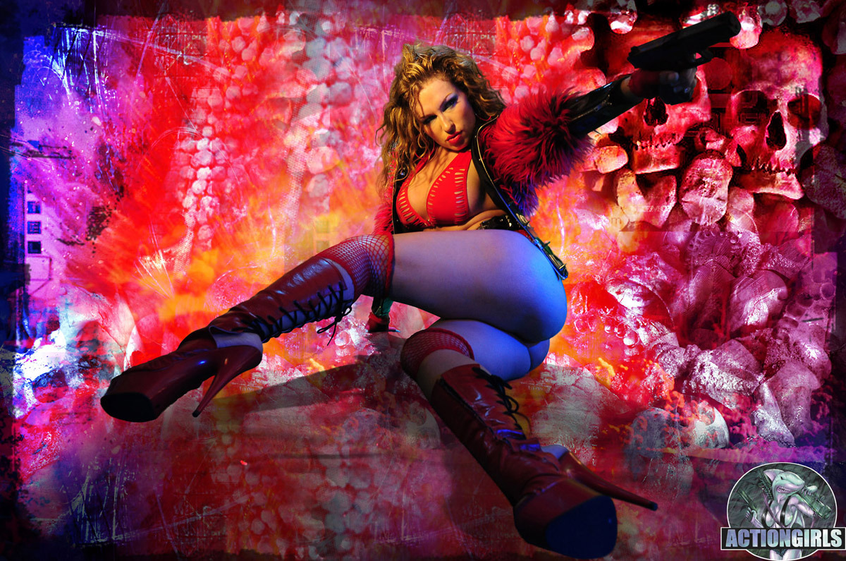 Action Girls - Corney Devil Babe - picture 08