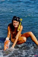 Russian Teen Maria Naked Fishing - pics 01