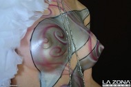 Busty Teen Aston Getting Painted - pics 14