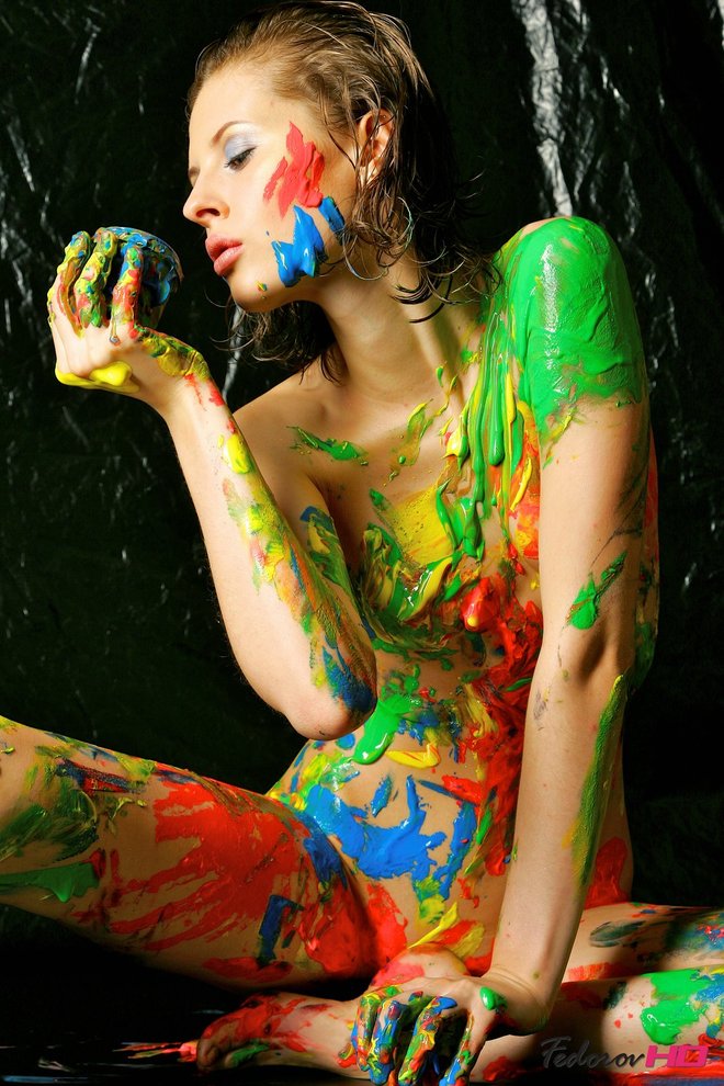 Great Teen Body - Artistic Paint - picture 10