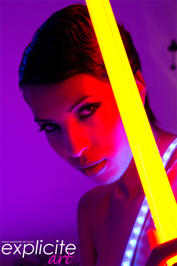 Exotic Beauty and Neon Lights - picture 04