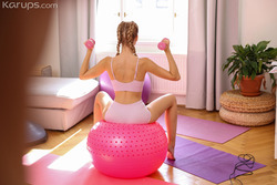 Freya Mayer - Sex on Yoga Ball - pics 03