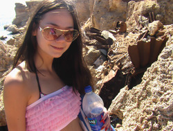 Slender Girl Julia P - Sex at Beach - pics 02