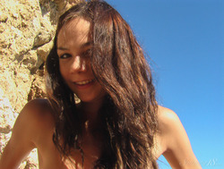 Slender Girl Julia P - Sex at Beach - pics 11
