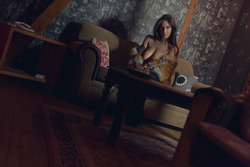 Emily J in Fur and Boots - Mirror 1 - pics 07