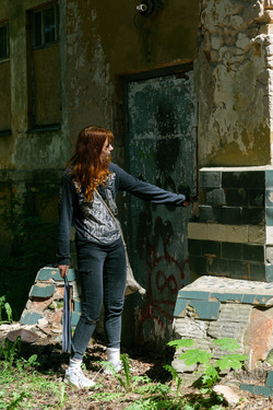 Hot Redhead Cherr - Edgy Stillness 1 - pics 01