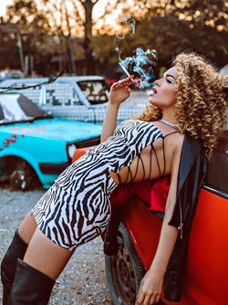Serbian Sexy Singer Teodora Dzehverovic in Steaming Hot Pictures